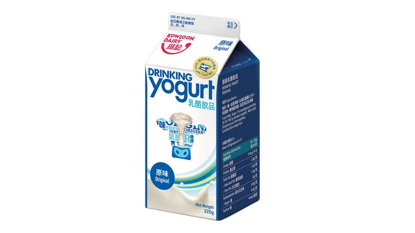 Kowloon Dairy Drinking Yogurt Original 220g
