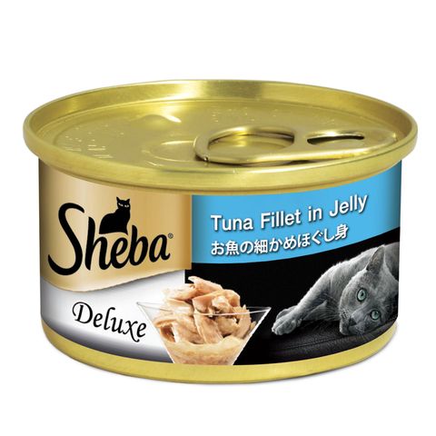 Sheba Can Tuna Fillet in Jelly 85g (The new and old packaging will be shipped out randomly)