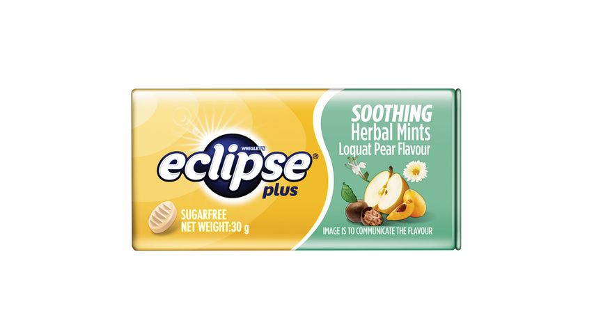 Eclipse Soothing Herbal Mints Loquat Pear 30g