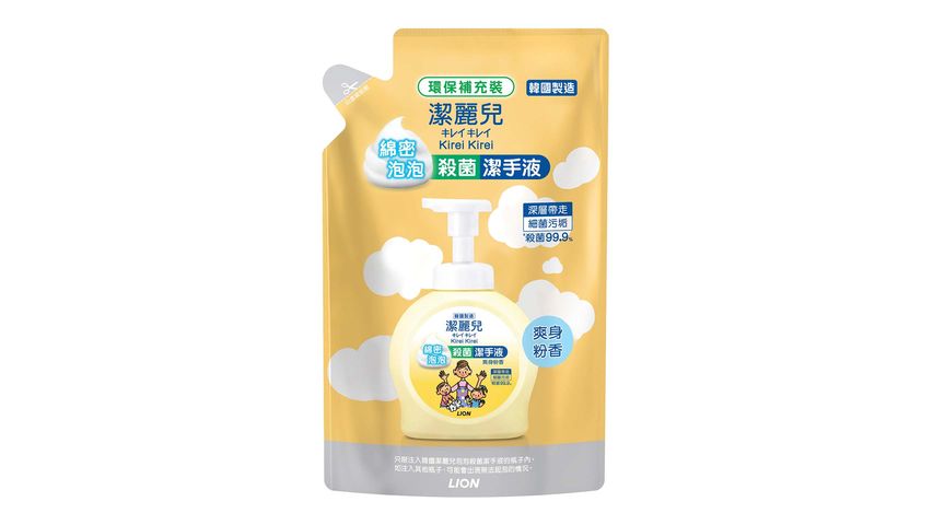 Kirei Kirei Anti Bacterial Foaming Hand Soap Refill Baby Powder 450ml