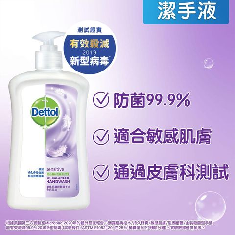 Dettol Anti-bacterial pH-balanced Hand Wash (Sensitive) 500g