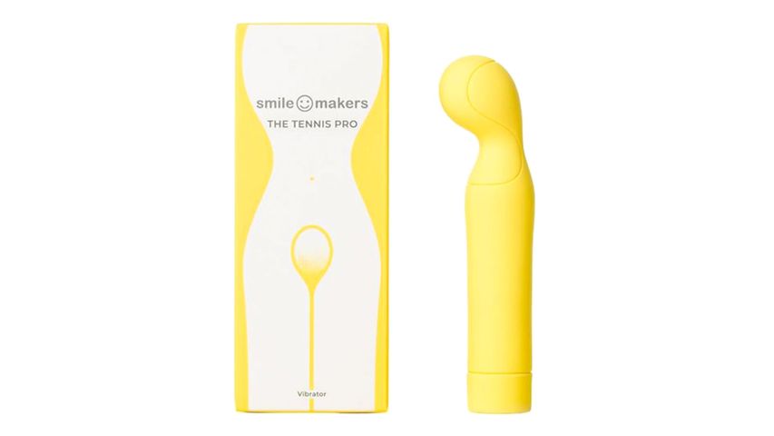 Smile Makers The Tennis Pro Powerful G-spot Vibrator with Rounded Head Reusable