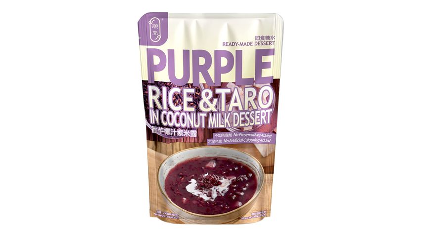 Shunnam Purple Rice & Taro in Coconut Milk Dessert 250g