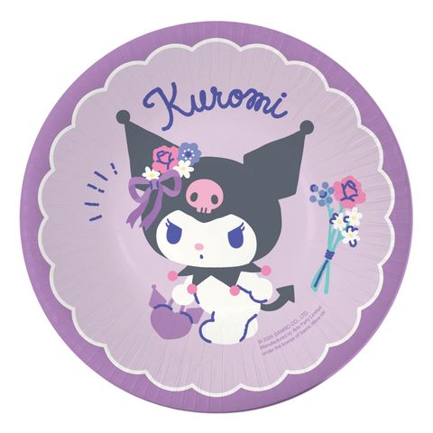 Kuromi Paper Bowl 16cm 6pcs