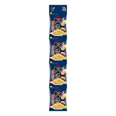 Calbee Kataage Potato Chips Salty Flavor [Parallel Import] 4 Pieces 60g [Parallel Import]