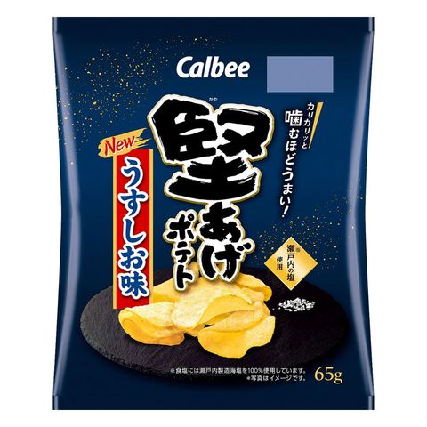 Calbee Kataage Potato Chips Salt Flavor [Parallel Import] 65g [Parallel Import]