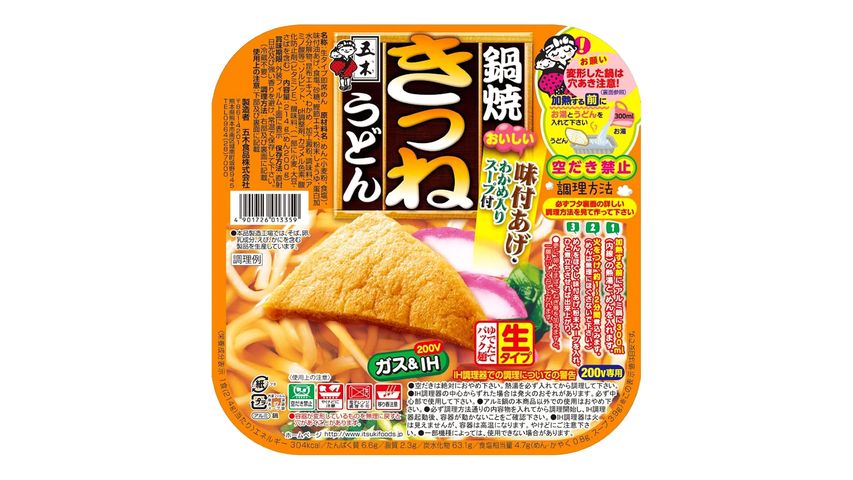 五木食品 鍋燒腐皮烏冬 210克 [平行進口]