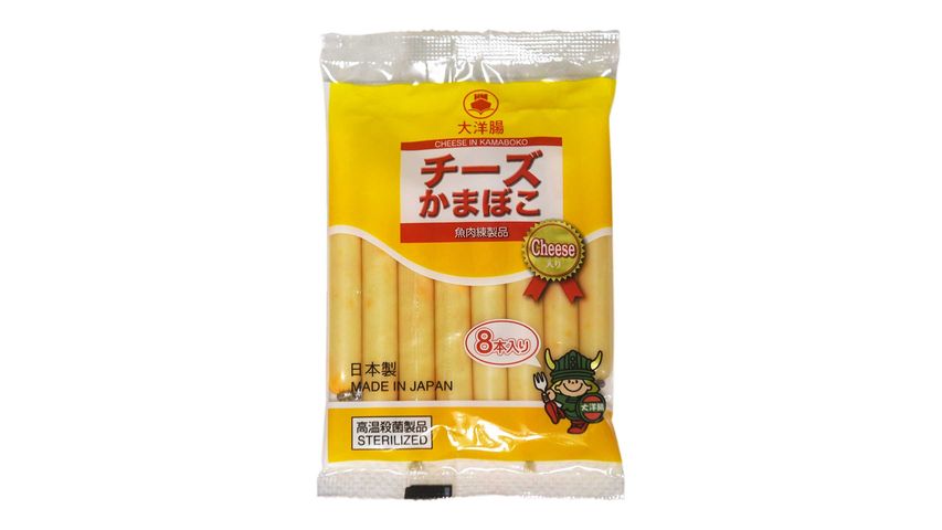 大洋 芝士魚肉腸 8pcs x 14克