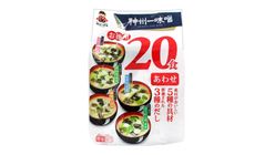 神州一味噌 德用 20包裝 即沖麵豉湯 322克 [平行進口]