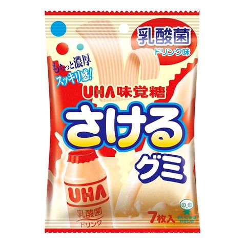 UHA Sakeru Fruit Juice Gummy (Fermented Milk Flavor) 32.9g