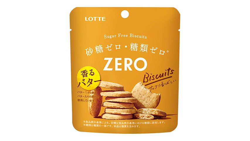 Lotte Zero Sugar Free Biscuit 26g
