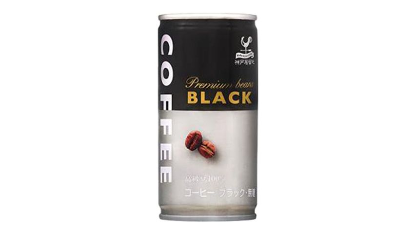 Tominaga Kobe Kyoryuchi Black Coffee Can 185ml
