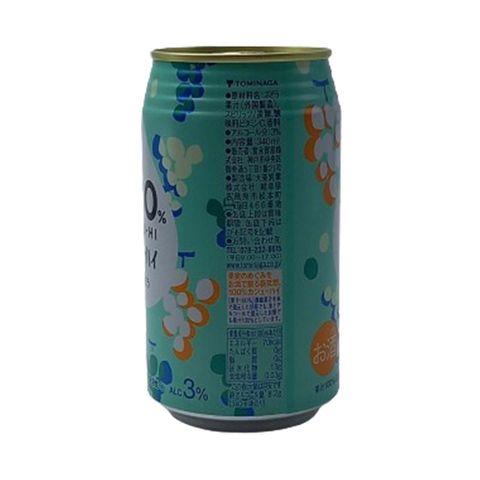 神戶居留地 100% 白葡萄汁味梳打酒 Alc. 3% 340毫升