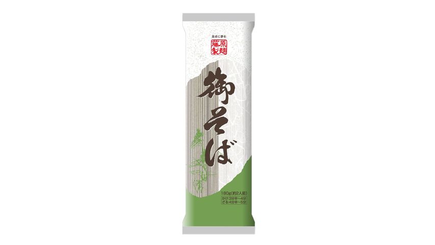 Fujiwara Seimen Soba Noodles 180g [Parallel Import]