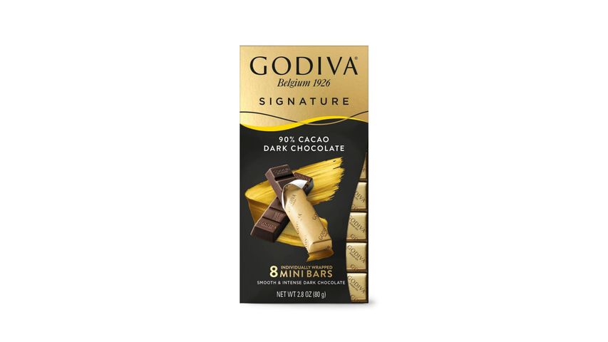 Godiva Signature 90% Dark Chocolate 80g