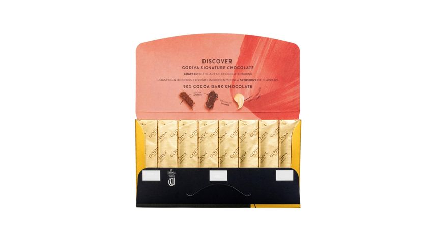 Godiva Signature 90% Dark Chocolate 80g