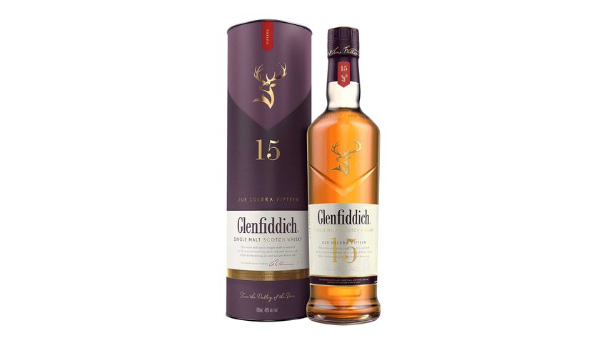 Glenfiddich 15 Years Old 700ml (The new and old packaging will be shipped out randomly)
