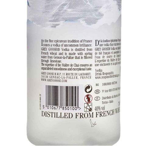 Grey Goose Original Vodka 700ml