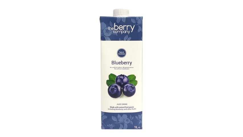 The Berry Company Blueberry Juice Drink 1L
