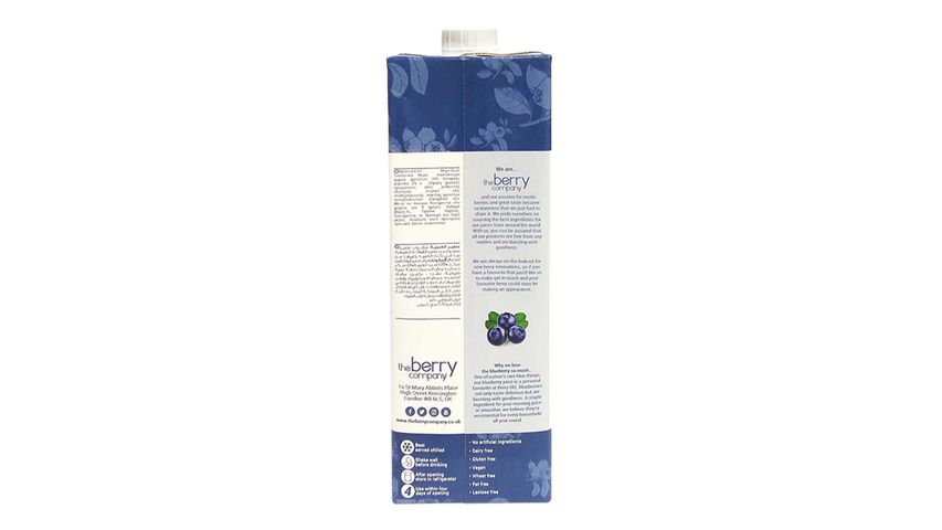 The Berry Company Blueberry Juice Drink 1L