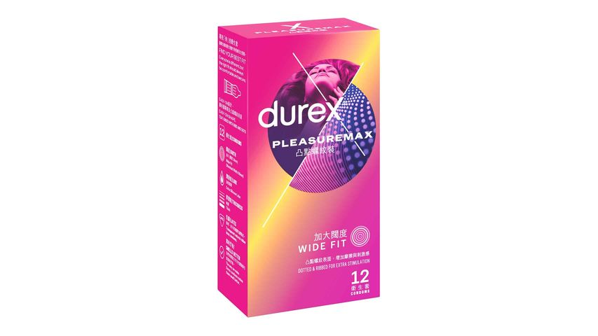 Durex Pleasuremax Condom 12pcs