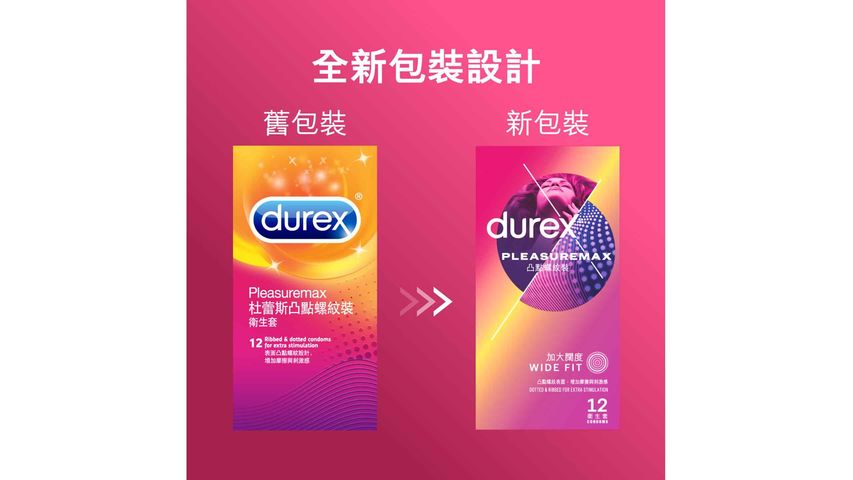 Durex Pleasuremax Condom 12pcs