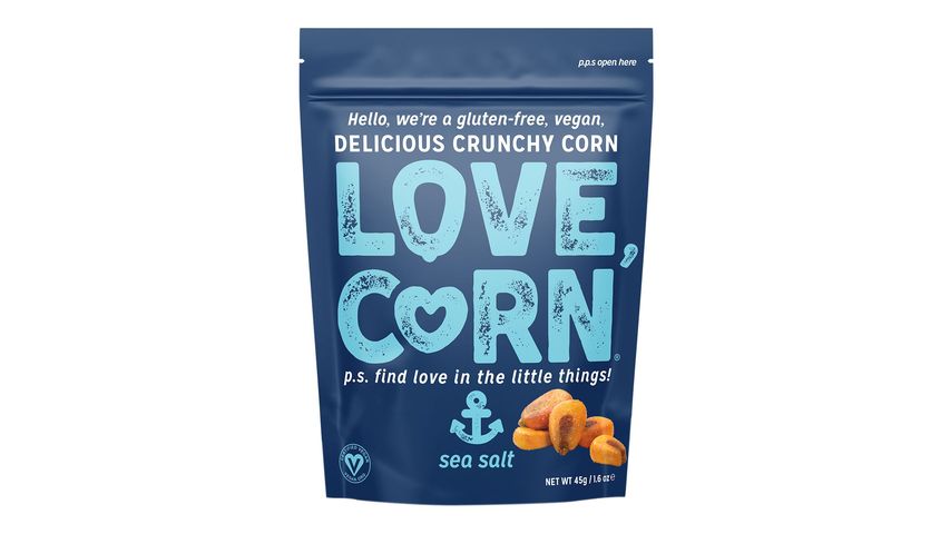 Love Corn Premium Crunchy Corn (Sea Salt) 45g
