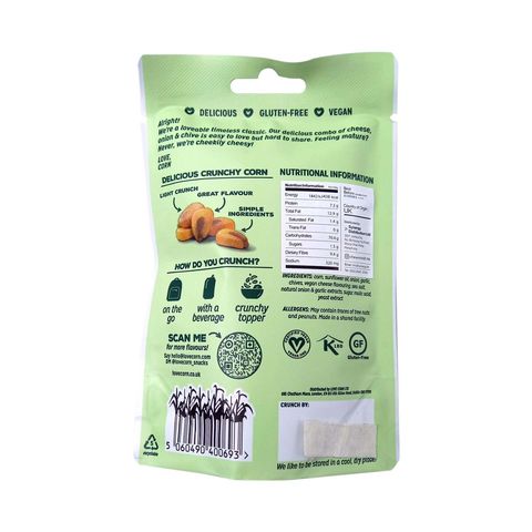 Love Corn Premium Crunchy Corn (Cheese & Onion) 45g