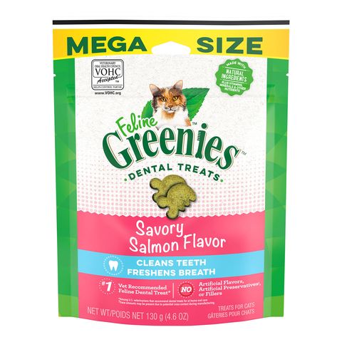 Greenies Feline Salmon 4.6oz (packaging will be shipped out randomly)