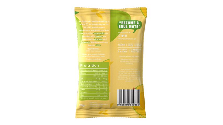 Soul Fruit Keo Mango Chips 20g