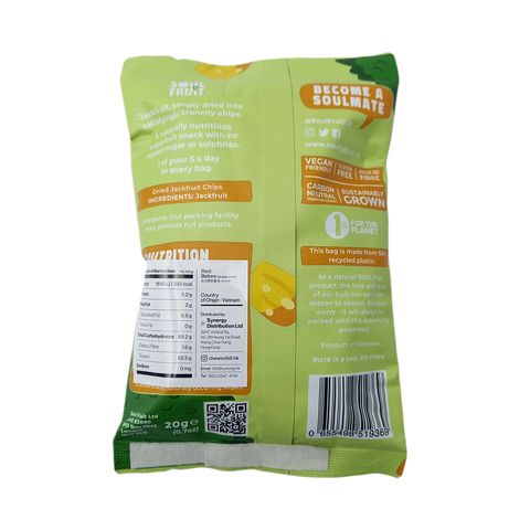 Soul Fruit Jackfruit Chips 20g