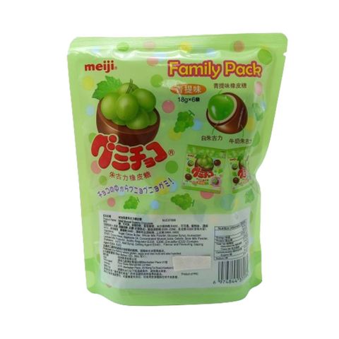 Meiji Muscat Gummy Chocolate 108g