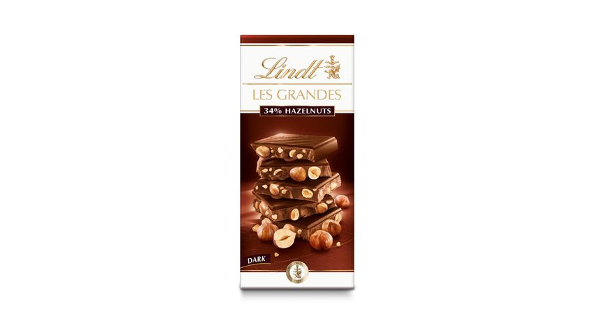 Lindt Les Grandes Dark Hazelnut 150g
