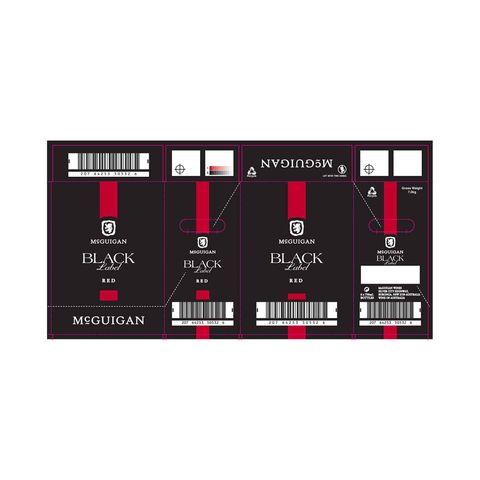 McGUIGAN Black Label Red Wine 750ml