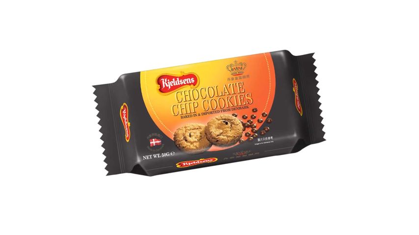 Kjeldsens Chocolate Chip Cookies 50g