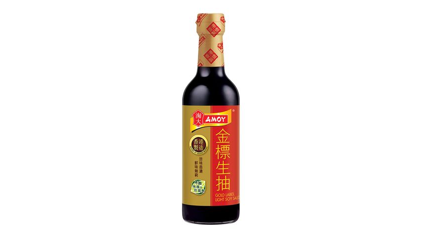 Amoy Gold Label Light Soy Sauce 500ml
