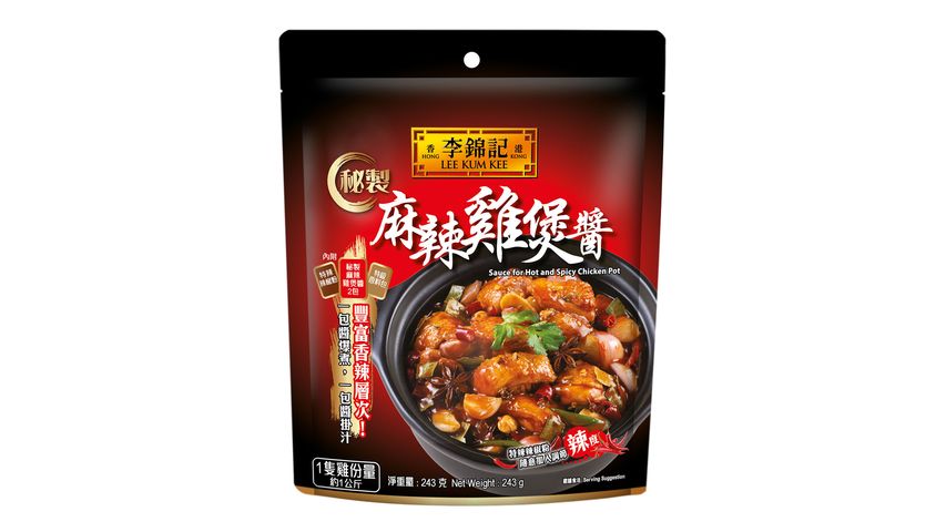 李錦記 秘製麻辣雞煲醬 243克