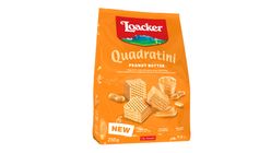 Loacker Wafer Quadratini Peanut Butter 250g