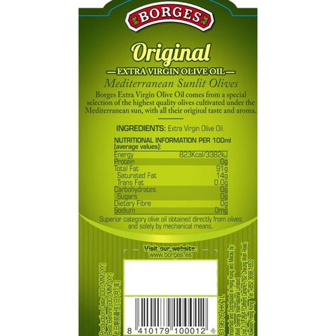 Borges Extra Virgin Olive Oil 1L