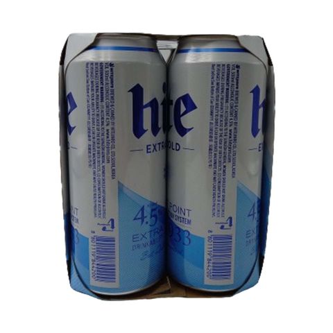 Hite King Can Beer 500ml x4