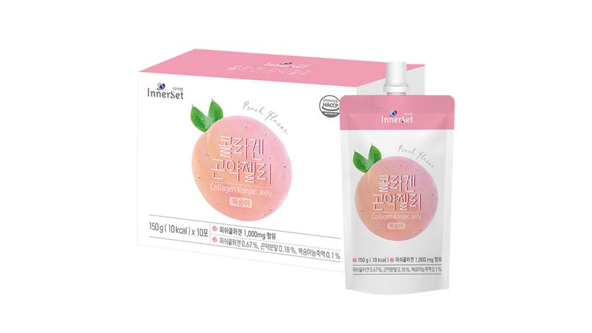 Innerset Slimming Collagen Beauty Konjac Jelly (Peach) 150g