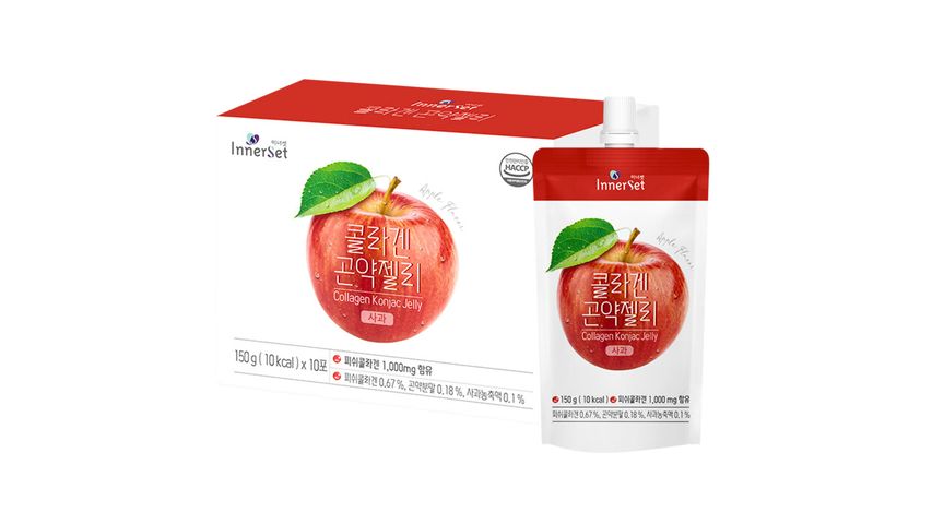 Innerset Slimming Collagen Beauty Konjac Jelly (Apple) 150g
