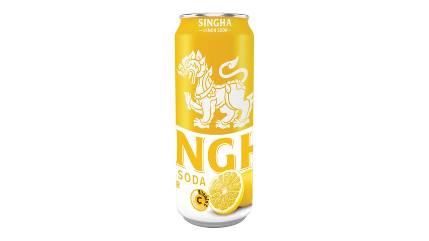 Singha Lemon Soda (Can) 330ml