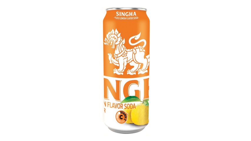 Singha Yuzu Lemon Flavor Soda (Can) 330ml