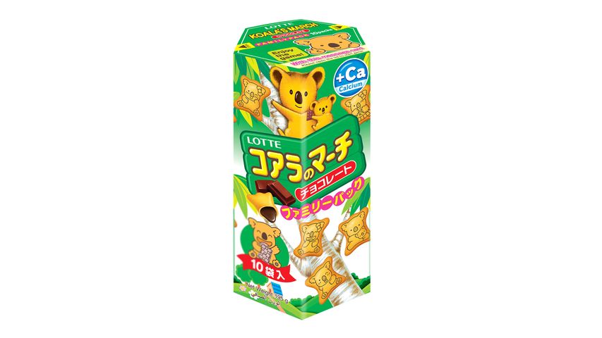 Lotte Koala Chocolate Biscuit Family Pack 195g