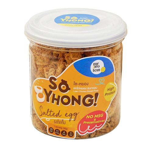 Mr Protein 脆脆雞胸肉鬆 鹹蛋味 無澱粉 120克