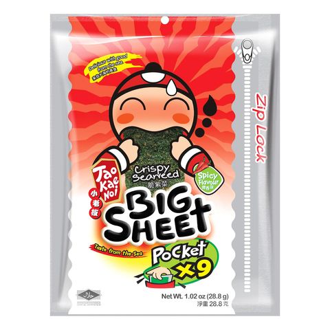 Tao Kae Noi Spicy Big Sheet Pocket 28.8g