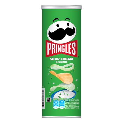 Pringles Sour Cream & Onion Potato Crisps 102g
