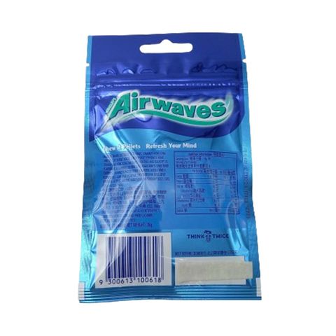 Wrigley's Airwaves - Sugar Free Gum 20's - Menthol & Eucalyptus 28g