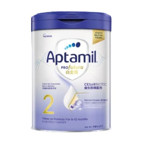 Aptamil 白金版 較大嬰兒配方奶粉 2號 900克
